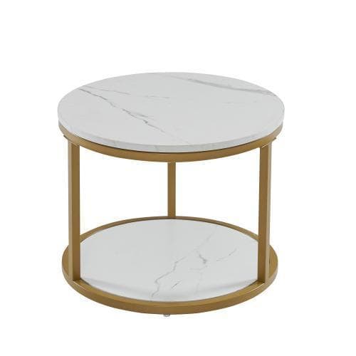 ネストテーブル ローテーブル センターテーブル 大理石柄LPP-WF323886