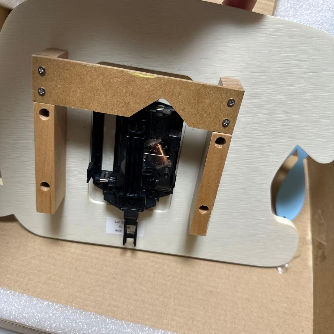 廃盤　インターフォルム 振り子時計 スヴェン Sven シロクマ