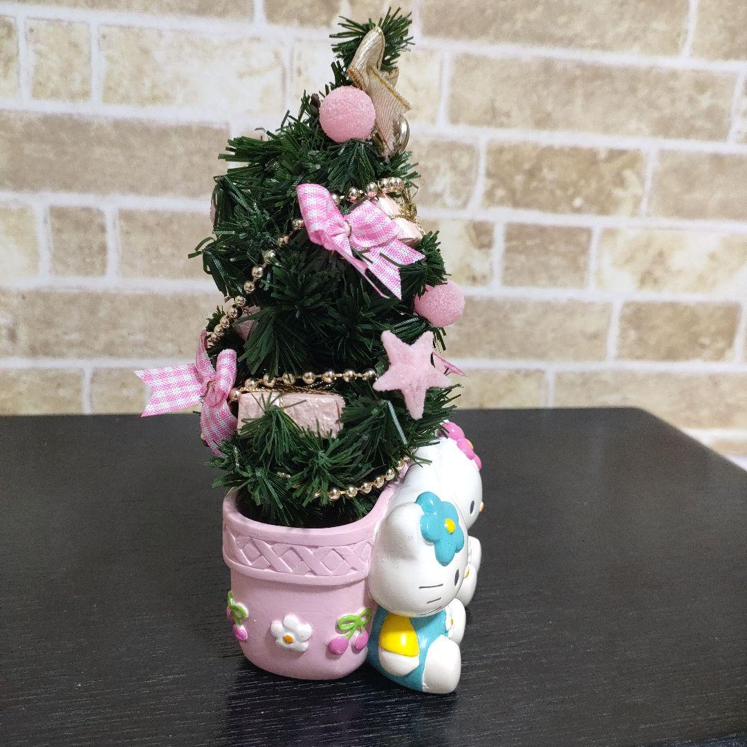 レア】サンリオ ハローキティ 陶器製 ミニクリスマスツリー - メルカリ