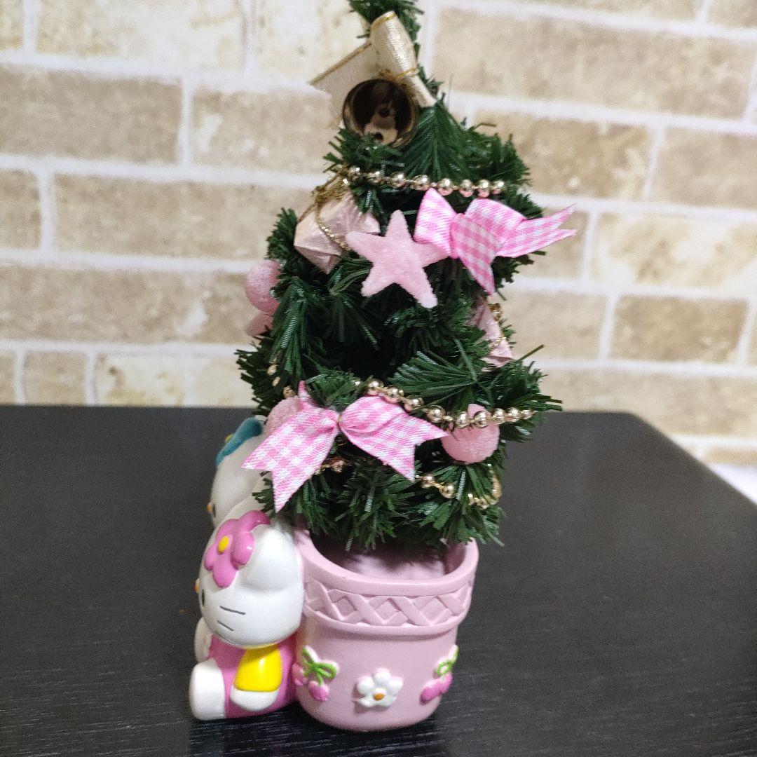 レア】サンリオ ハローキティ 陶器製 ミニクリスマスツリー - メルカリ