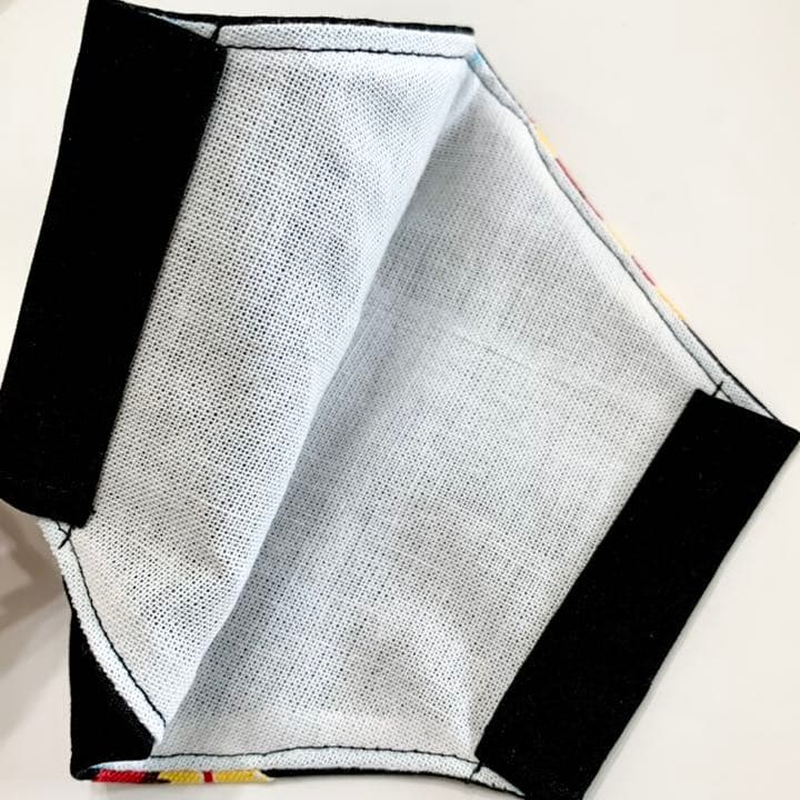 No.199 オーダーマスク　花柄　マスクの色変更できます　おまとめ割