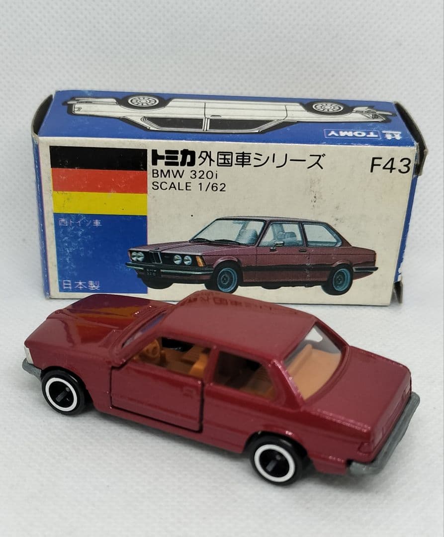 ⚠️北米輸出(TC)《青箱トミカF43-2-4》BMW320i【入手困難美品
