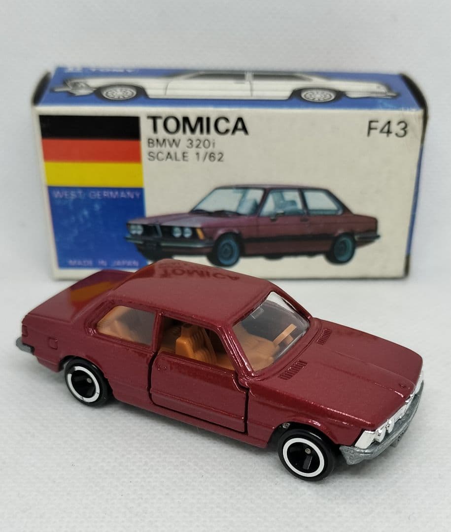 ⚠️北米輸出(TC)《青箱トミカF43-2-4》BMW320i【入手困難美品