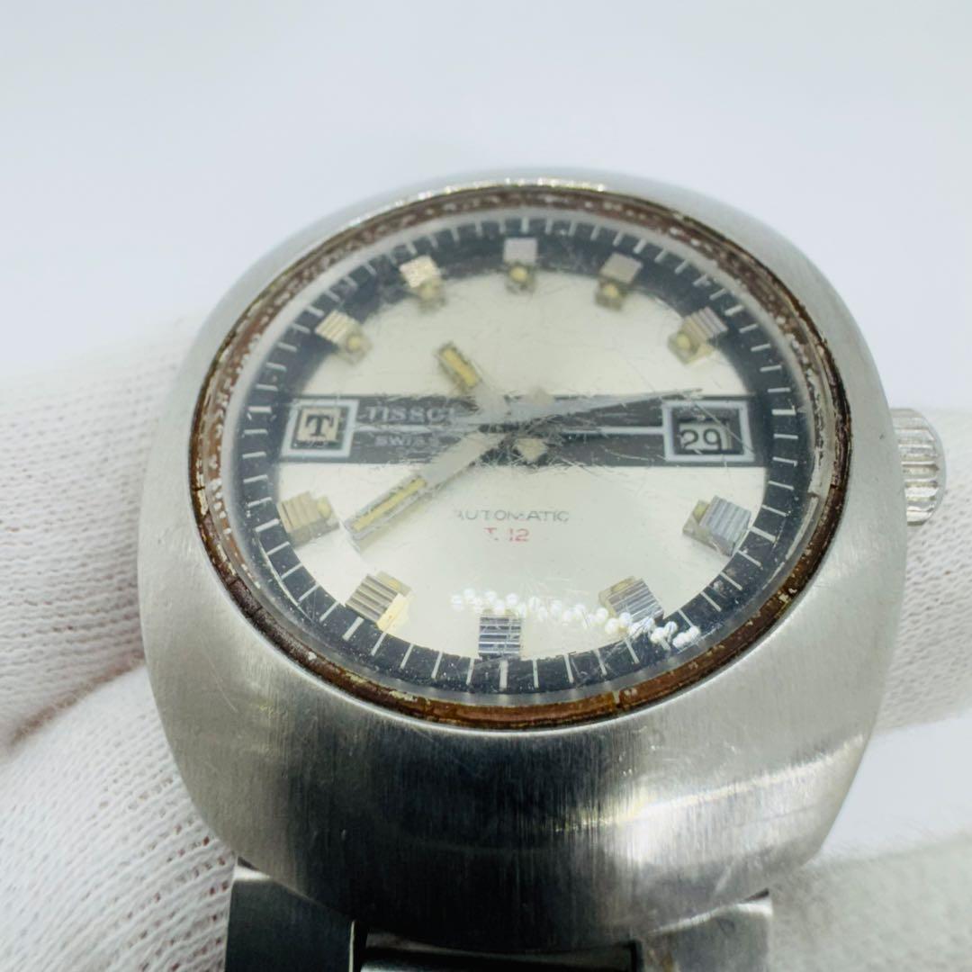 ✨TISSOT✨ティソ✨デイト✨SWISS✨ヴィンテージ✨シルバー✨腕時計✨