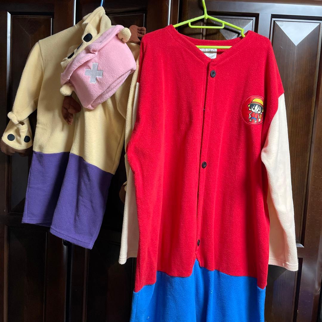 非売品】ワンピース ONEPIECE ルフィ チョッパー 着ぐるみ 親子セット