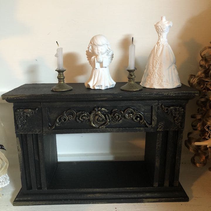❤️マントルピース ブラック ミディブライス オビツ サイズ - メルカリ