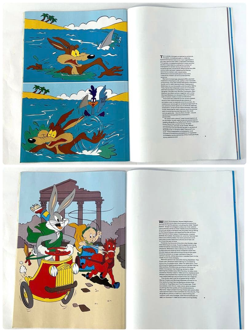 ルーニーテューンズ　　ポスター　LooneyTunes 本　ブック