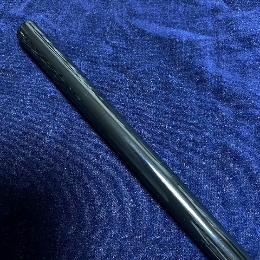 篠笛丸山 7本調子 唄用（ドレミ調）黒漆塗 専用笛袋付