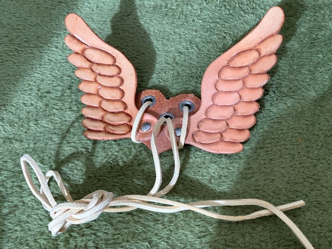 チ*コ様 大人のてるてる坊主　麦わら帽子　天使の羽根　セット