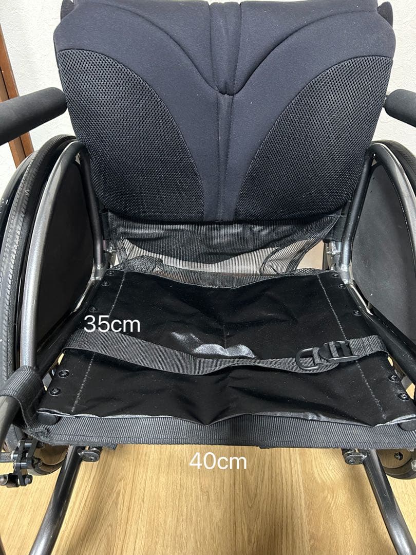 自走用車椅子 松永製作所 アルミ製 ブラック