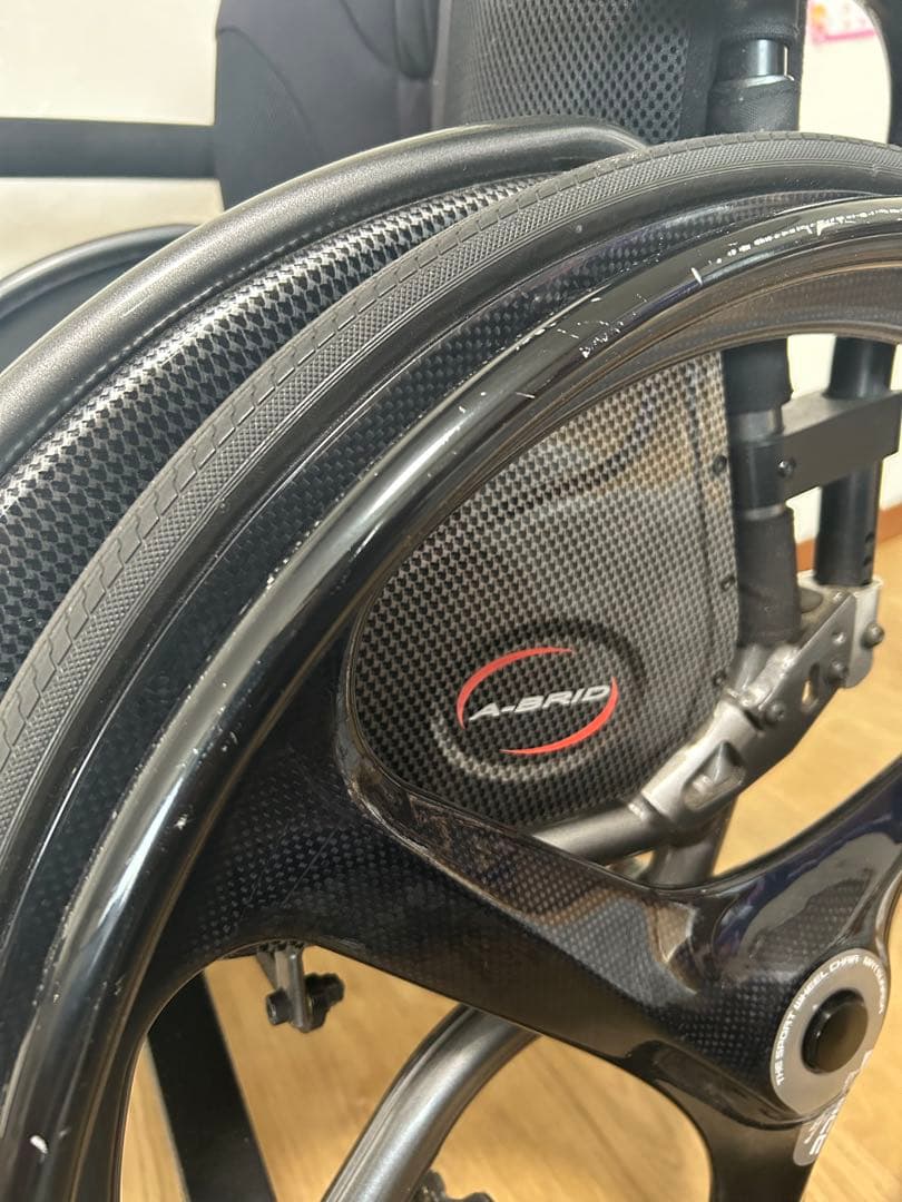 自走用車椅子 松永製作所 アルミ製 ブラック