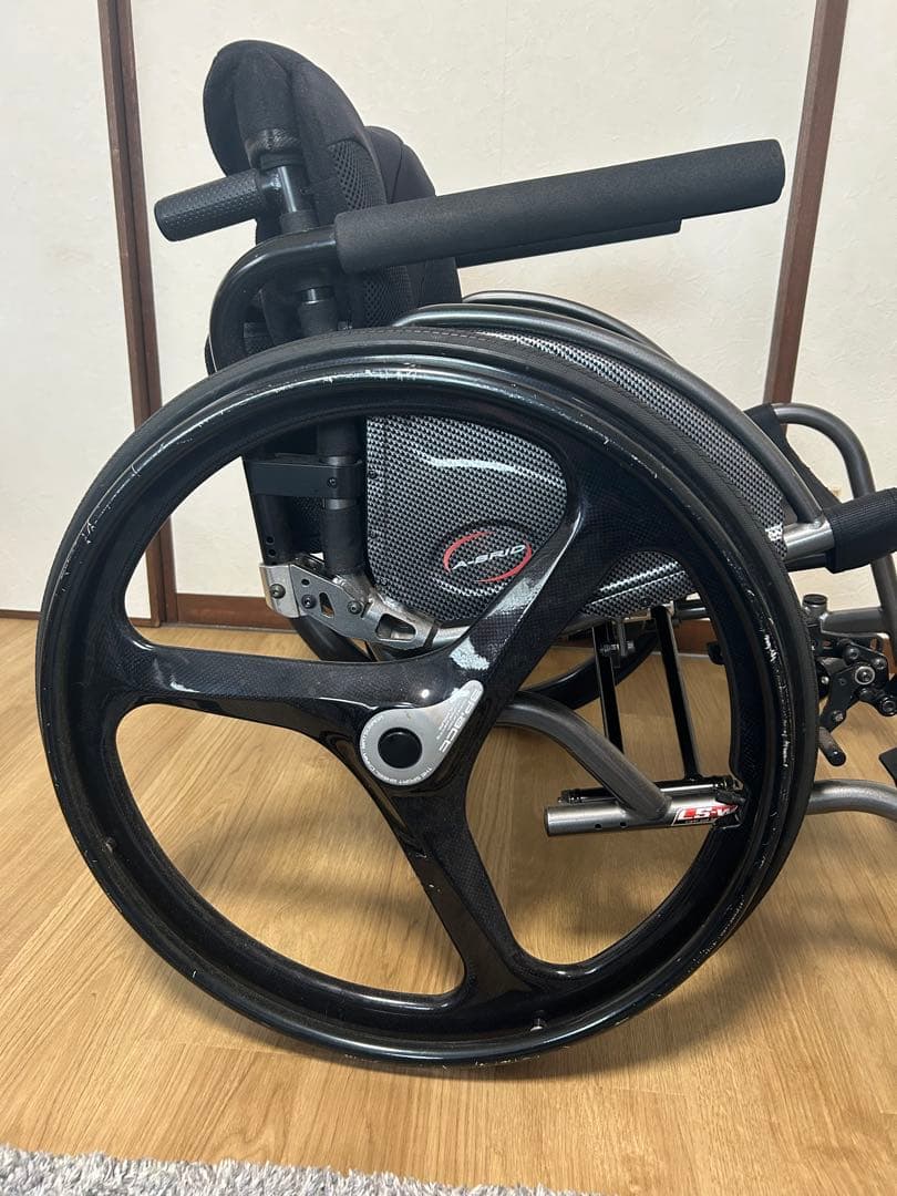 自走用車椅子 松永製作所 アルミ製 ブラック