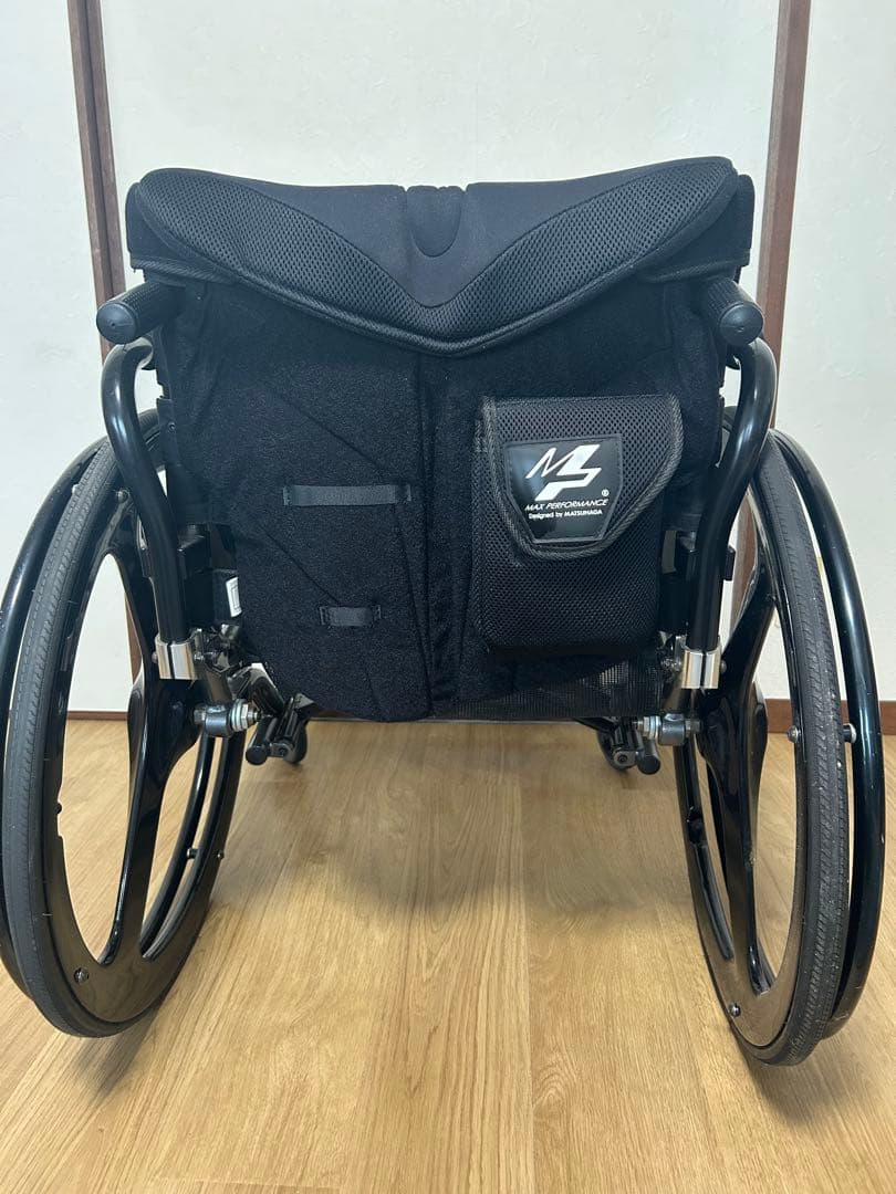 自走用車椅子 松永製作所 アルミ製 ブラック