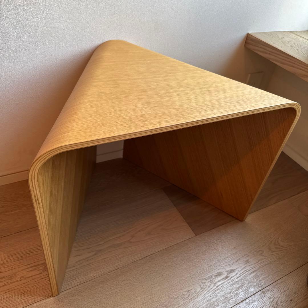 【くーさん専用】無印良品　曲木のローテーブル(大・小)