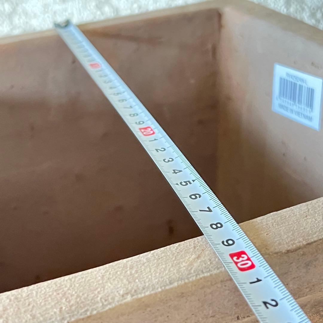 mintでお願いします最終お取り扱いアンティーク風テラコッタ四角大サイズ①