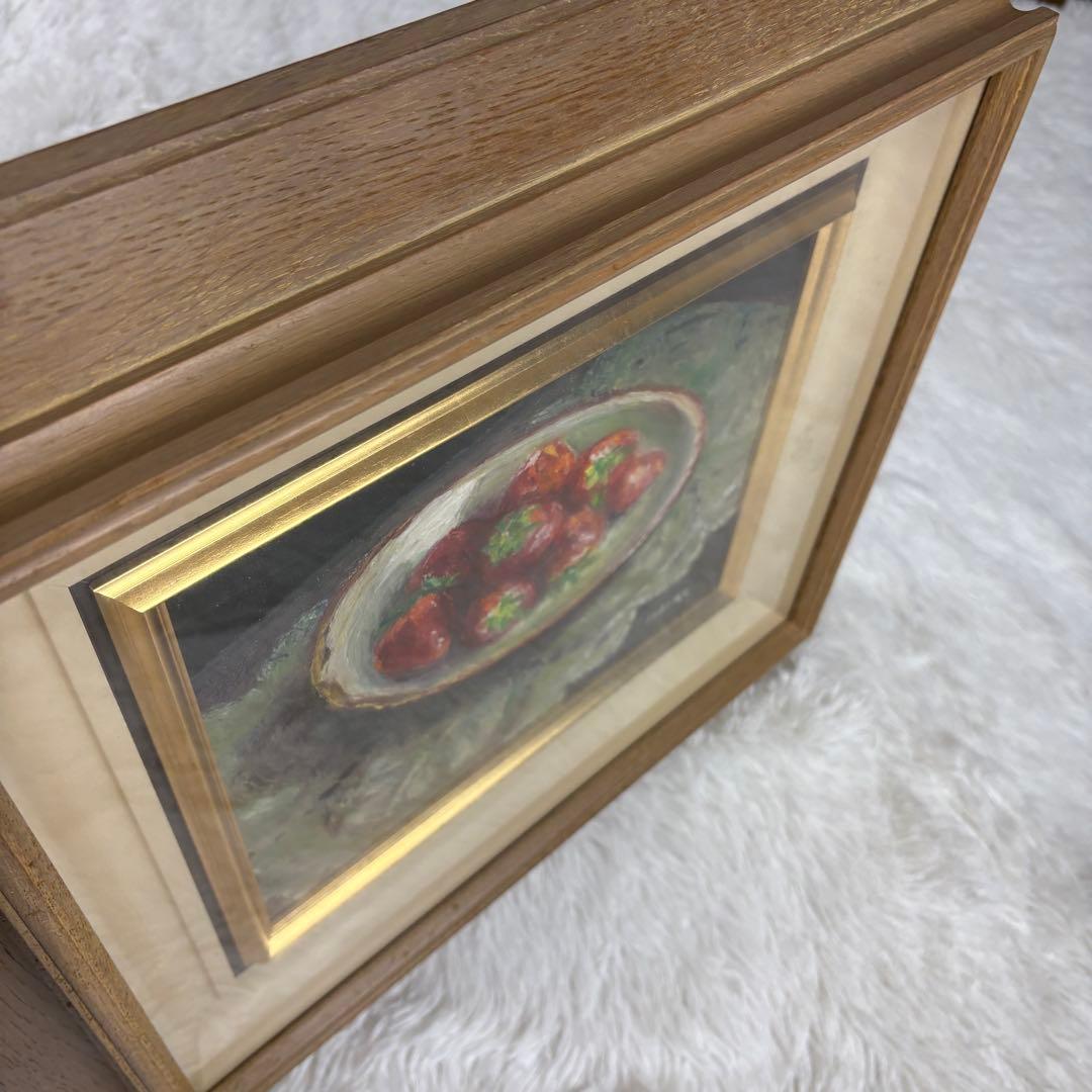 上野風里　油彩　いちご　苺