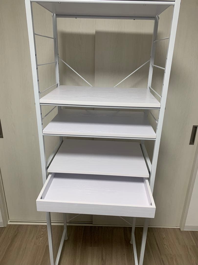 レンジ台 ゴミ箱上 ラック シェルフ スリム