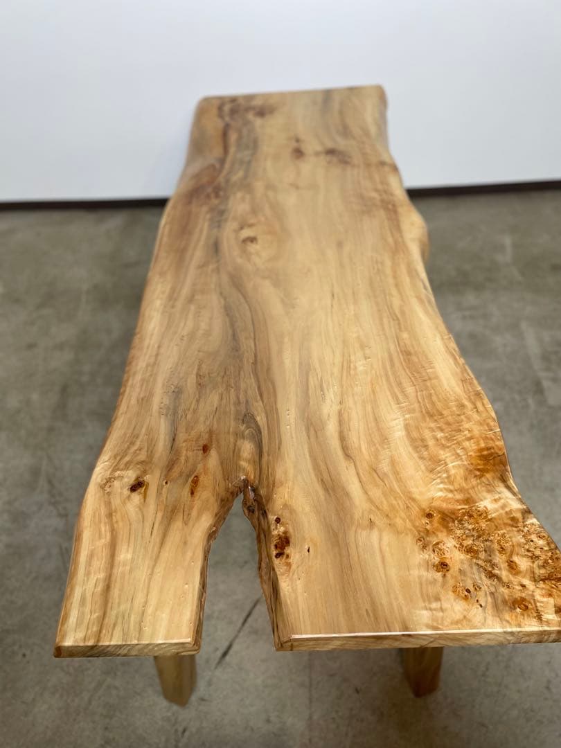 栃の木 1枚板テーブル②