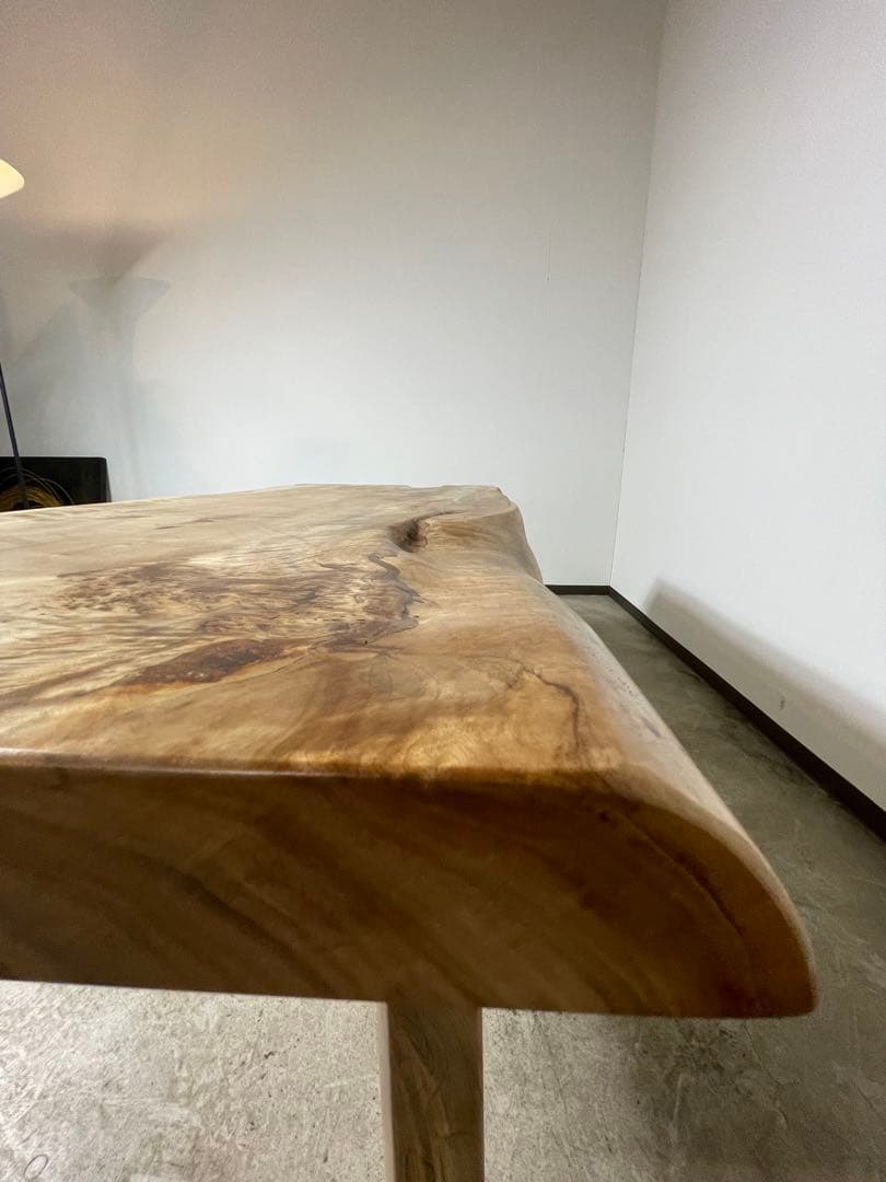 栃の木 1枚板テーブル②
