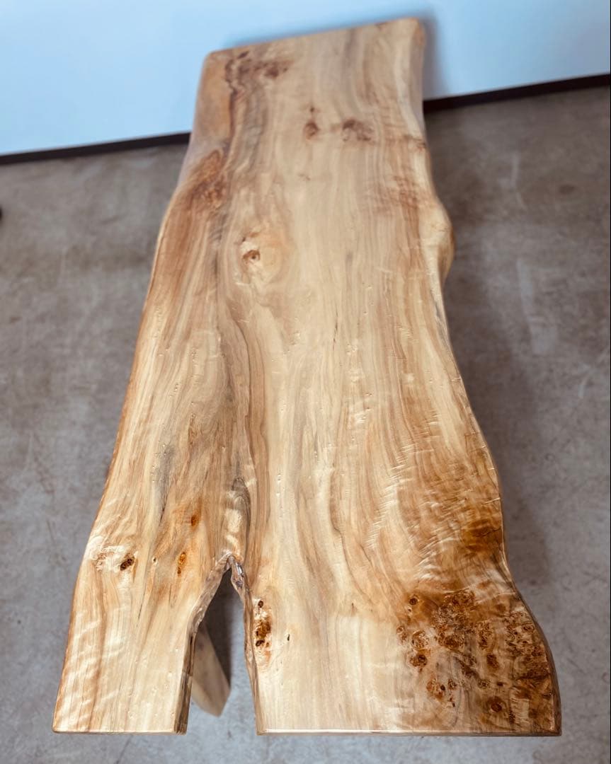 栃の木 1枚板テーブル②