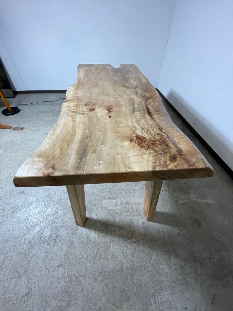 栃の木 1枚板テーブル②