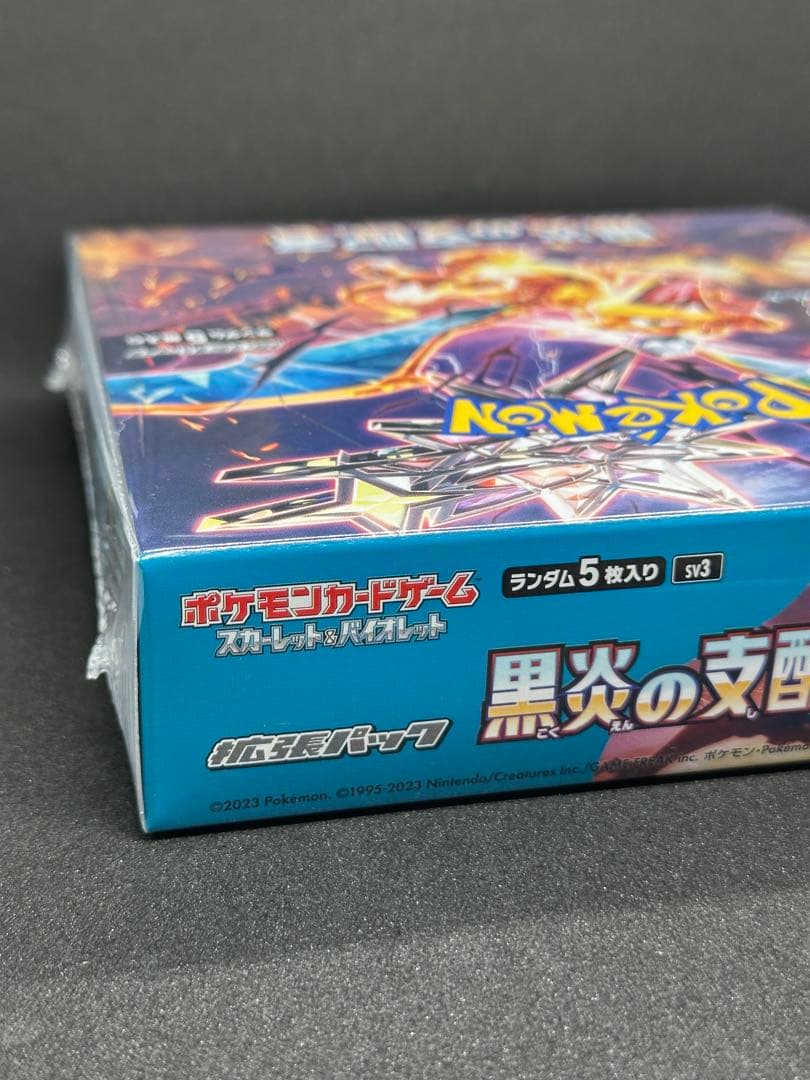 黒炎の支配者 シュリンク付き 1box ボックス 新品 未開封