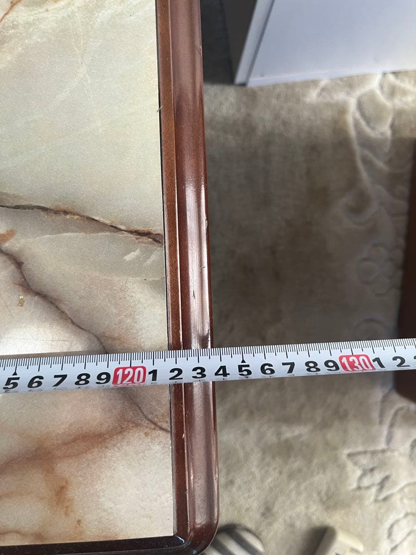 値引き交渉可　カリモク家具 センターテーブル 大理石模様