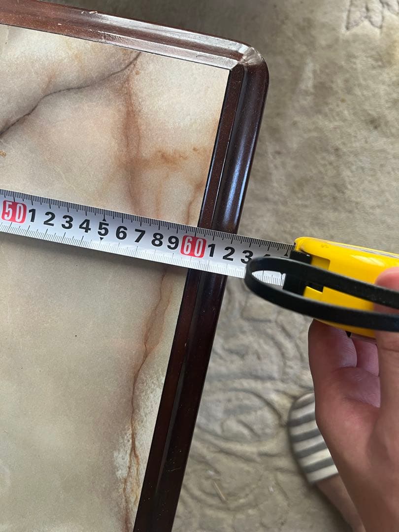 値引き交渉可　カリモク家具 センターテーブル 大理石模様