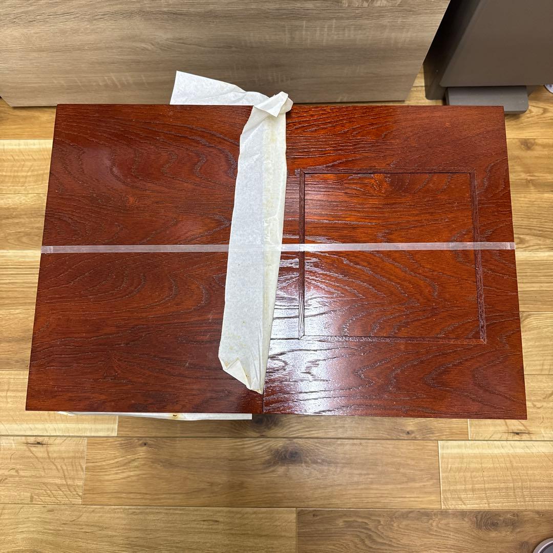 未使用保管品　折りたたみ式 お茶のみワゴン　アンティーク　レトロ　昭和