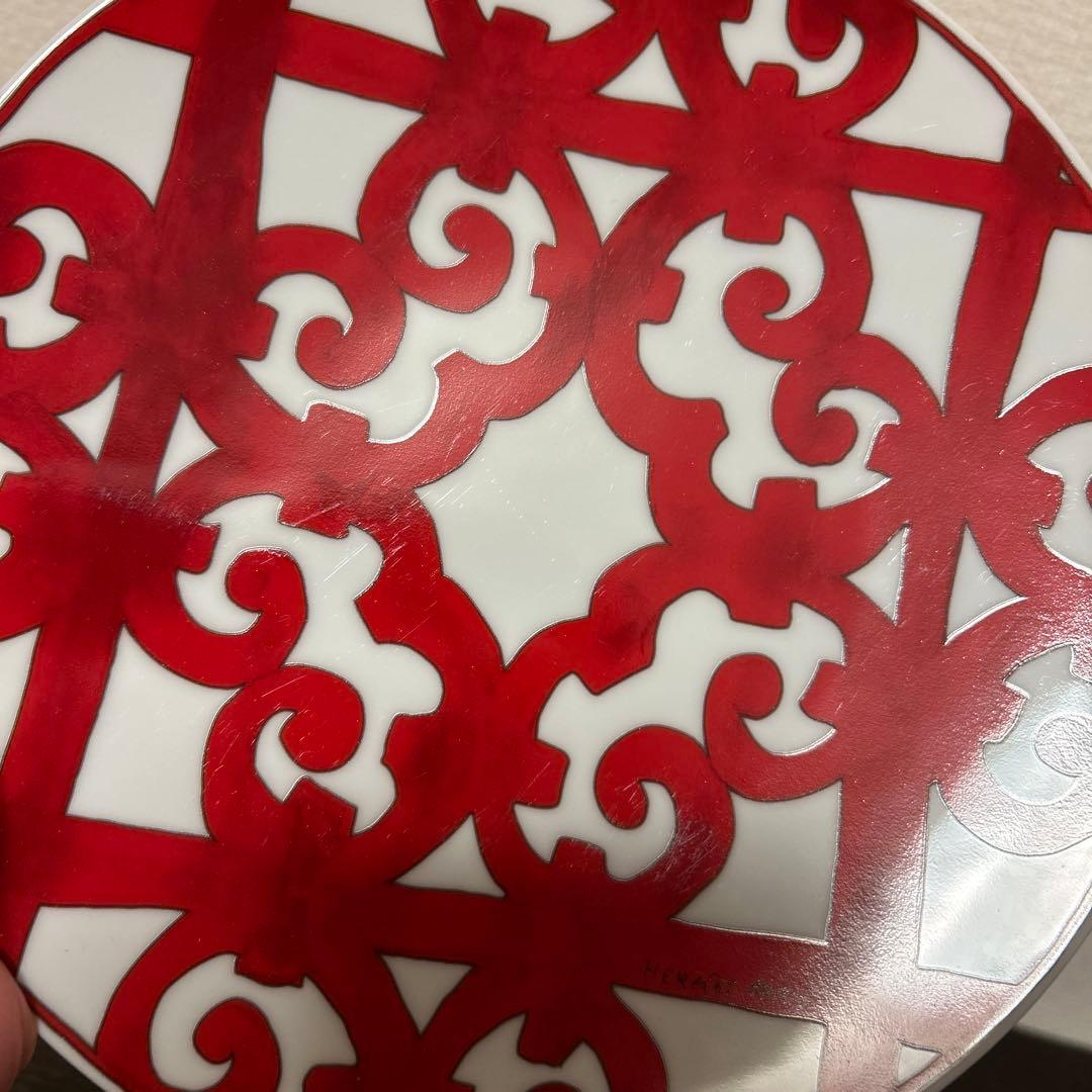 エルメス　ガダルキヴィール　デザートプレート　21.5cm