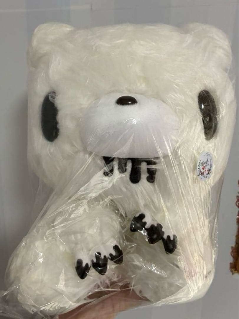 グルーミー チャックス ぬいぐるみ Monotone モノホワイト ※２月末まで グルーミー チャックス ぬいぐるみ Monotone モノホワイト ※2月末まで