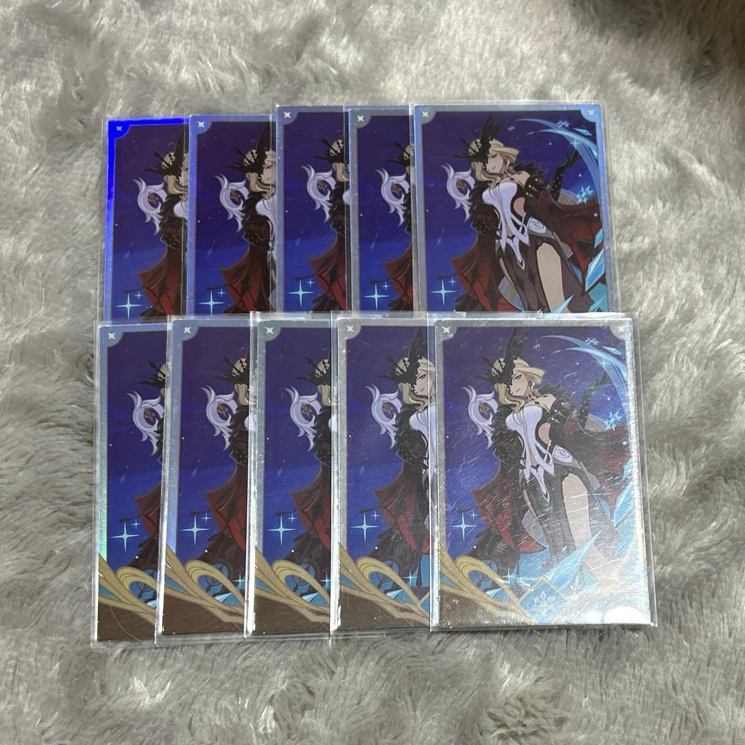 原神 七聖召喚 フォトカード シニョーラ 淑女 - メルカリ