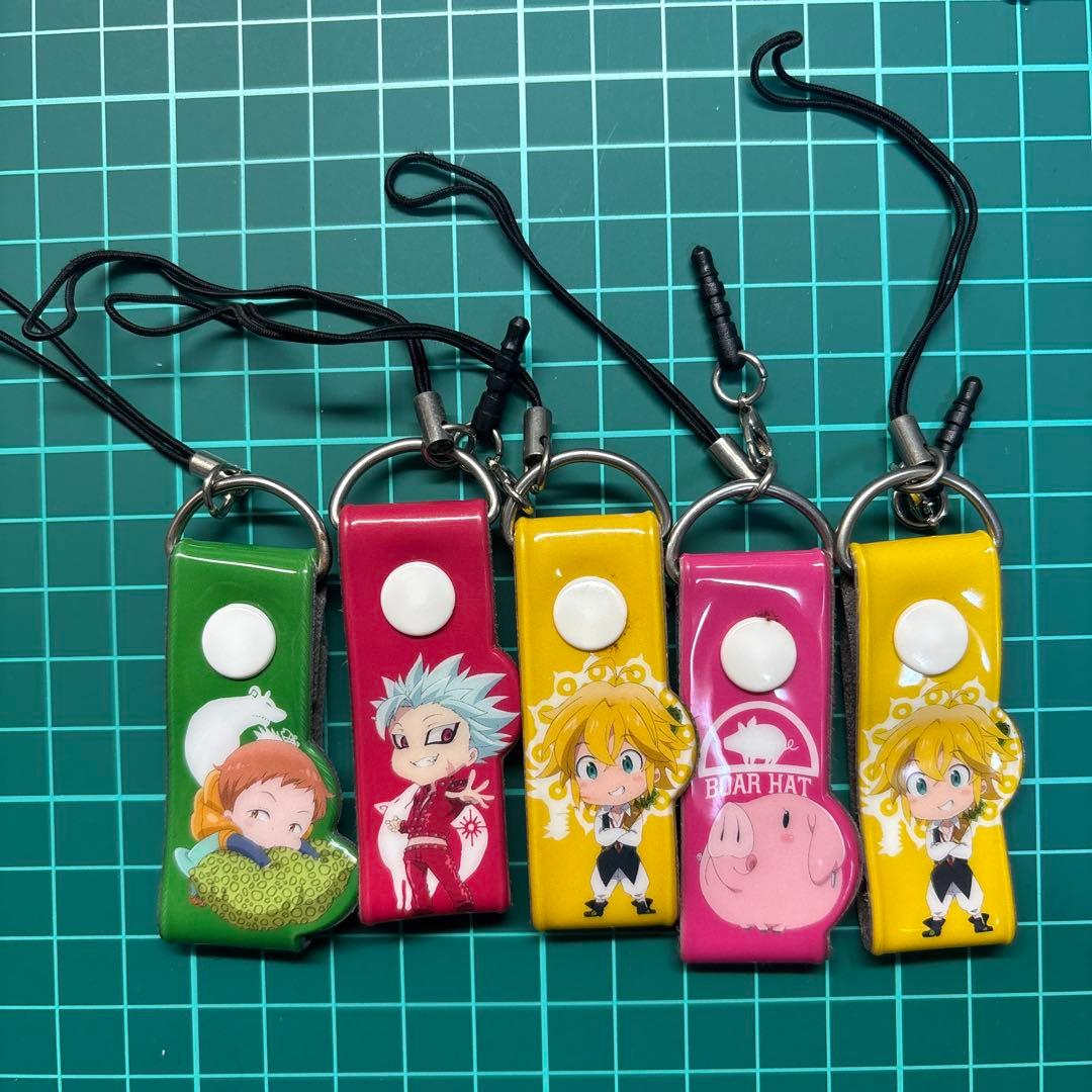 七つの大罪 携帯クリーナー スマホクリーナー キング バン メリオダス