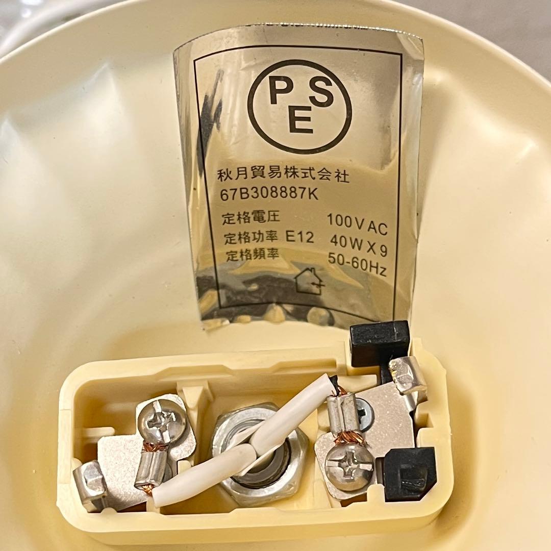 【美品】9灯 シャンデリア秋月貿易 Juliette ジュリエットアンティーク調