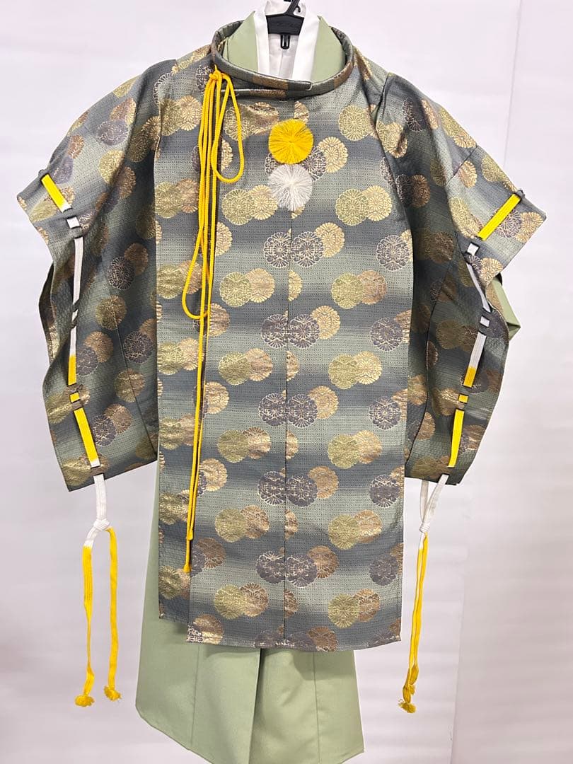 七五三 男の子用 7歳 平安時代 着物 羽織 はかま 草履 10点セット.