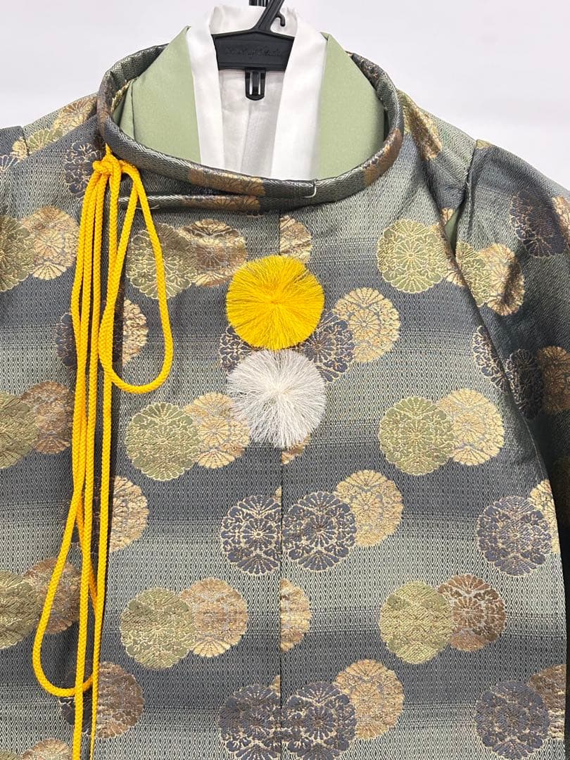 七五三 男の子用 7歳 平安時代 着物 羽織 はかま 草履 10点セット.