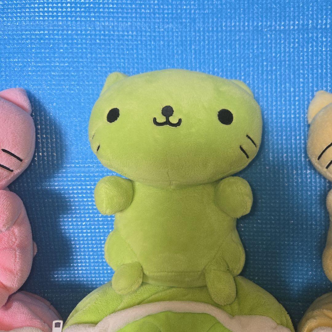 新品 にゃんにゃんにゃんこ にゃんこマーケット ゼリー ぬいぐるみ ③匹