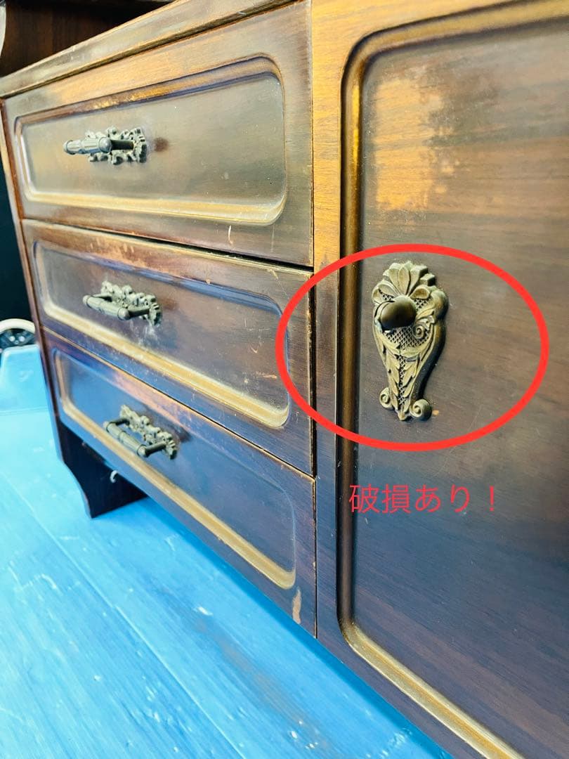 福岡発　昭和レトロ　民藝家具　和風家具　鏡台　ドレッサー