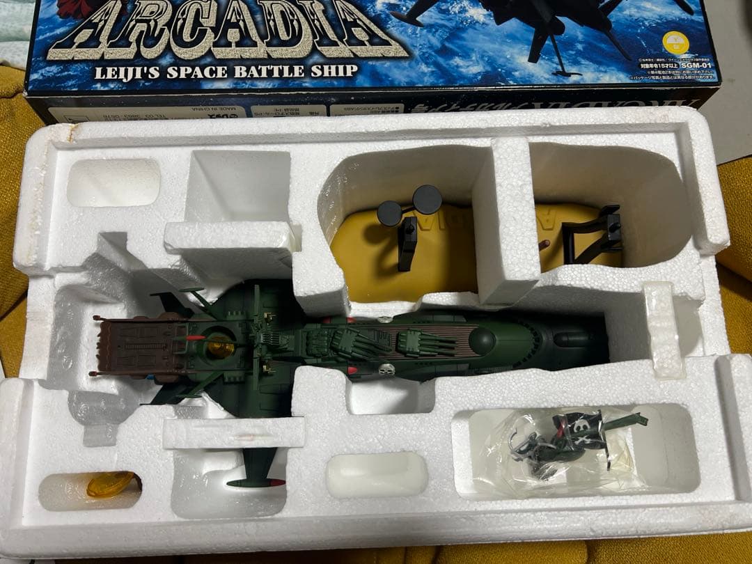 た*な様 【開封】新世紀合金 SGM-01 アルカディア号 (限定 汚し塗装版