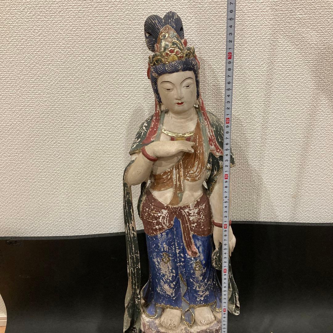 中国仏像　木彫　仏教美術　仏像