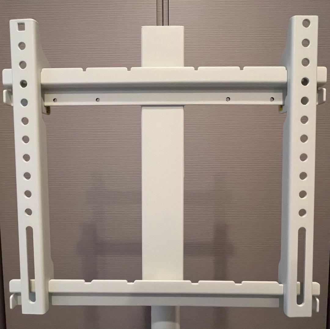 テレビスタンド WALL A2 ロータイプ キャスター サテンホワイト