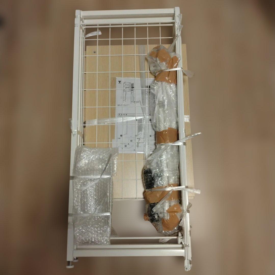 山善(YAMAZEN) ランドリーラック EAL-90(NA/WH) - メルカリ