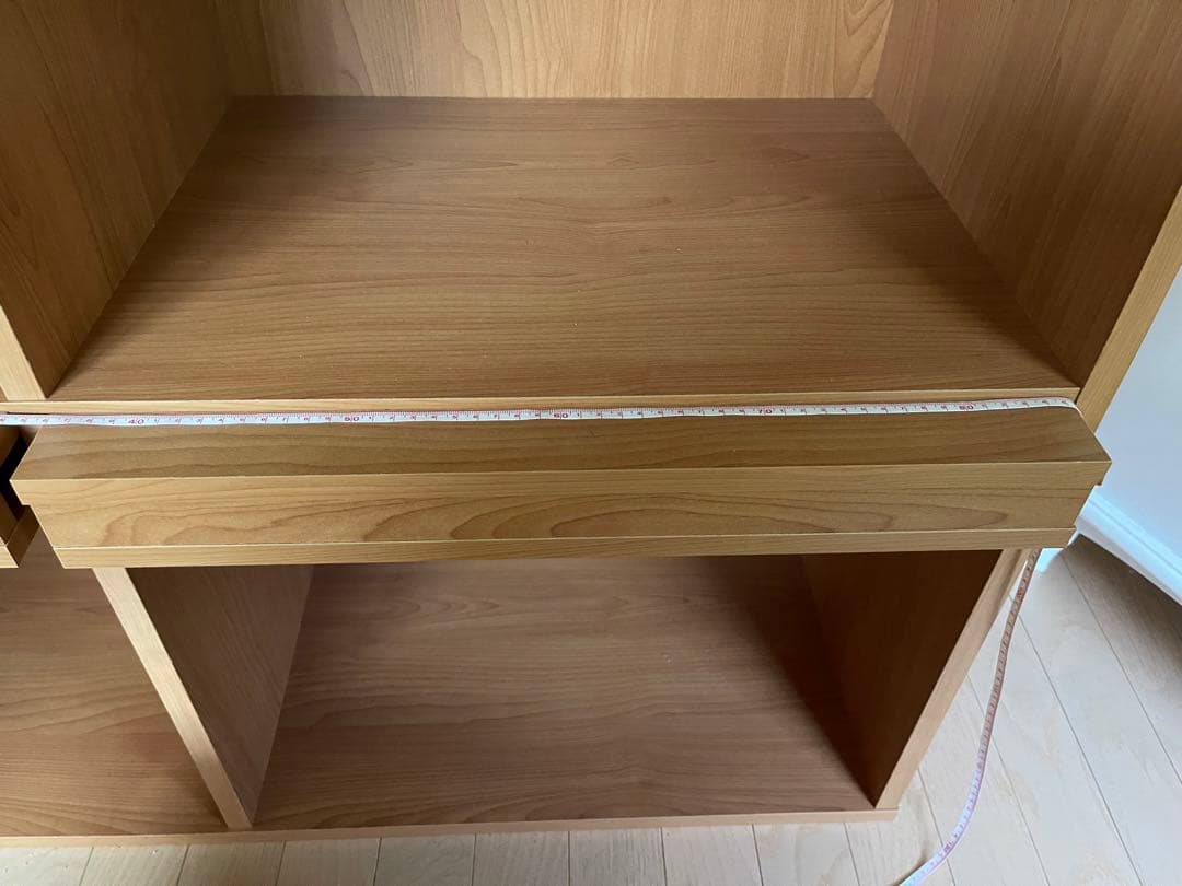 木製シェルフ　雑誌　レイアウト　ブラウン　Ⅱ