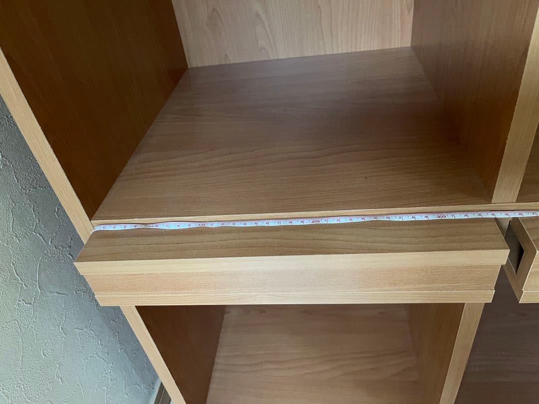 木製シェルフ　雑誌　レイアウト　ブラウン　Ⅱ