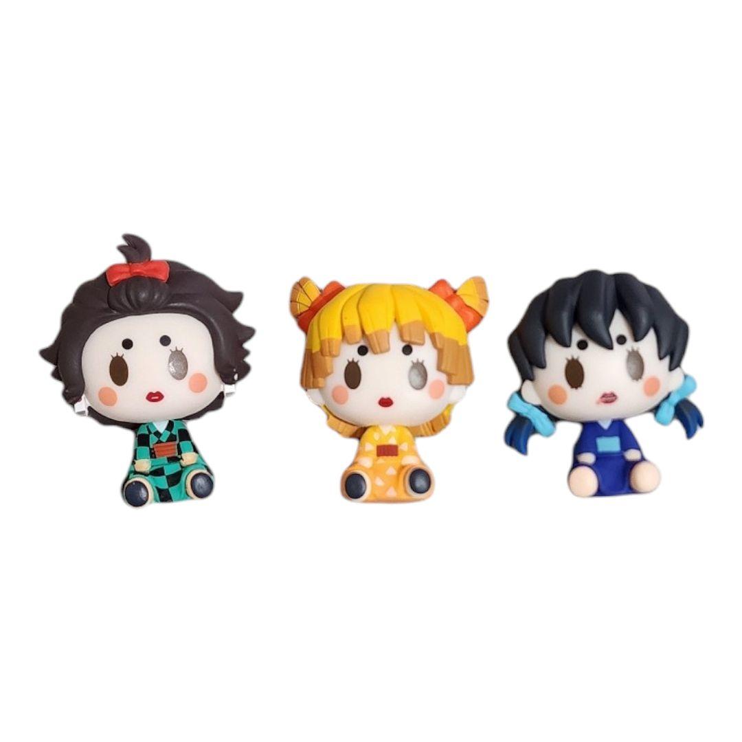 一番くじ 鬼滅の刃 E賞ちょこのっこフィギュア 炭子 猪子 善子 - メルカリ