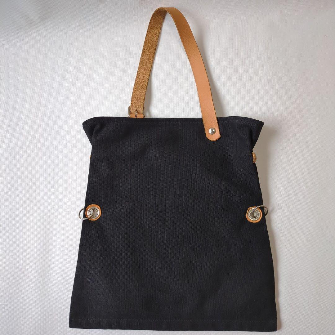 Kukri（ククリ）植木明 ハンドメイド トートバック ブラック