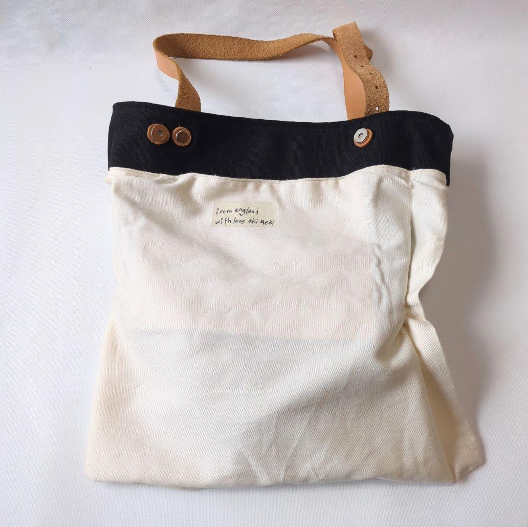 Kukri（ククリ）植木明 ハンドメイド トートバック ブラック