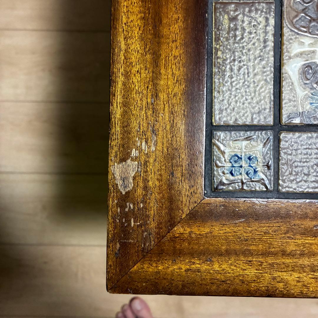 北欧 ヴィンテージ ロイヤル・コペンハーゲン バッカ タイルトップテーブル