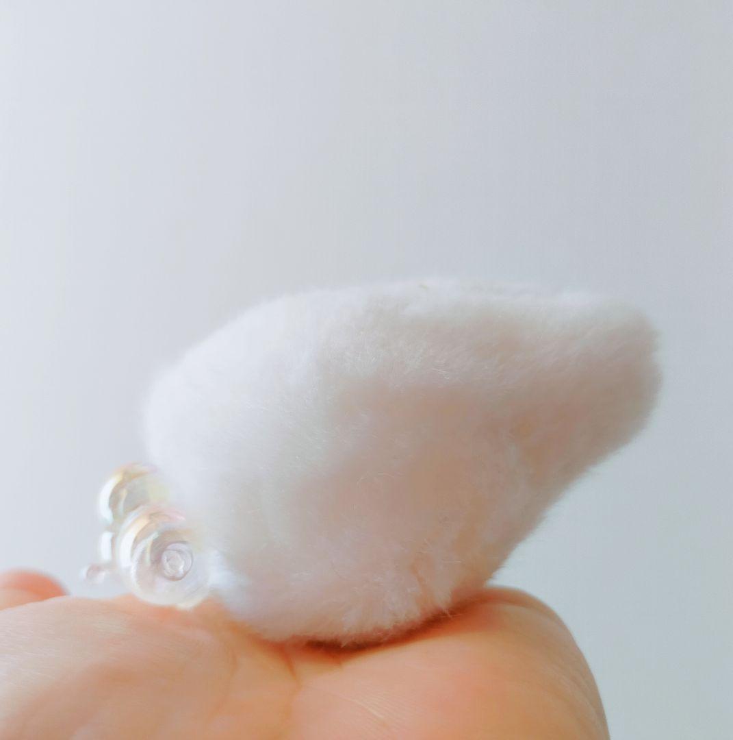 ブクブク歯ちゃん　歯の妖精　toothfairy ストラップ　白　もふもふ