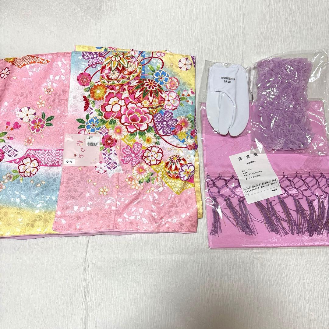 七五三　新品　着物セット　7歳　フルセット